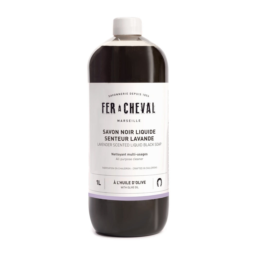 Lavender Scented Liquid Black Soap 1L - Feracheval Australia