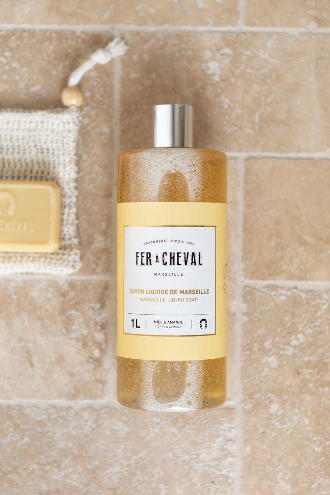 Liquid Soap Honey & Almond 1L - Feracheval Australia